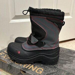 The North Face youth size 2 snow boots Allenglow pull-on - gently worn